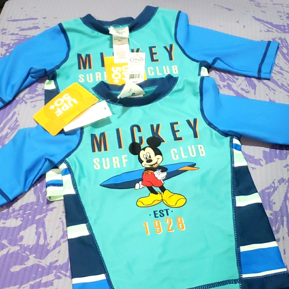 Disney swim TWIN set pieces Size 3